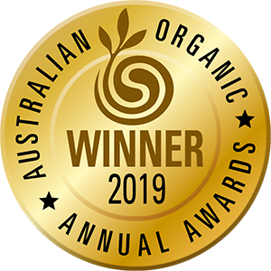 Australian Organic - Winner 2019